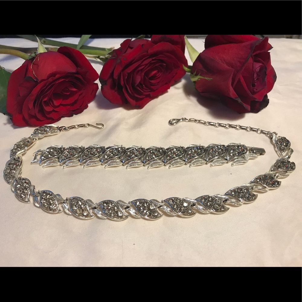 🔆 SALE!!! Coro rhinestone women’s jewelry set